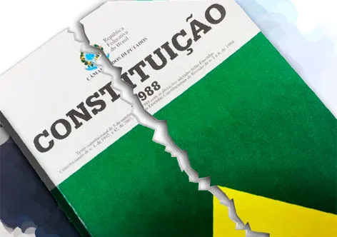 EU COMO CARTA MAGNA, NÃO POSSO PERMITIR QUE RASGUEM AS MINHAS PÁGINAS