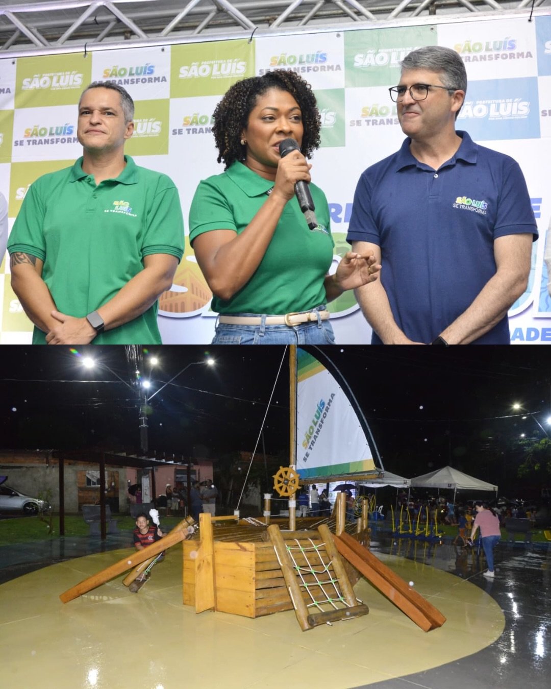PREFEITA ESMÊNIA INAUGURA PRAÇA DO TAMANCÃO E REFORÇA IMPORTÂNCIA DA REGIÃO ITAQUI-BACANGA PARA O TURISMO E AS COMUNIDADES