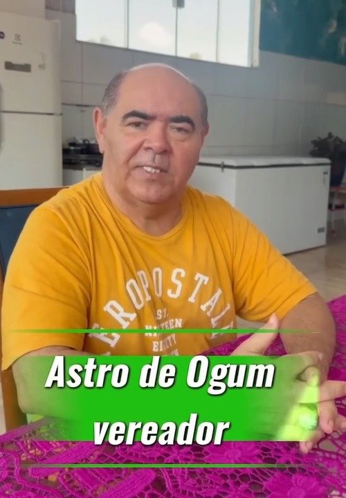 POR QUE TENTAM BARRAR E CALAR ASTRO DE OGUM ❓ SÓ POR ELE SER UM PARLAMENTAR COM ATUAÇÃO DE PREFEITO ❓