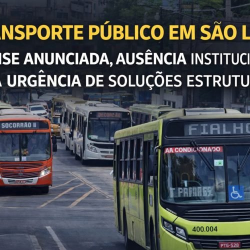 TRANSPORTE PÚBLICO EM SÃO LUÍS: CRISE ANUNCIADA, AUSÊNCIA INSTITUCIONAL E A URGÊNCIA DE SOLUÇÕES ESTRUTURAIS