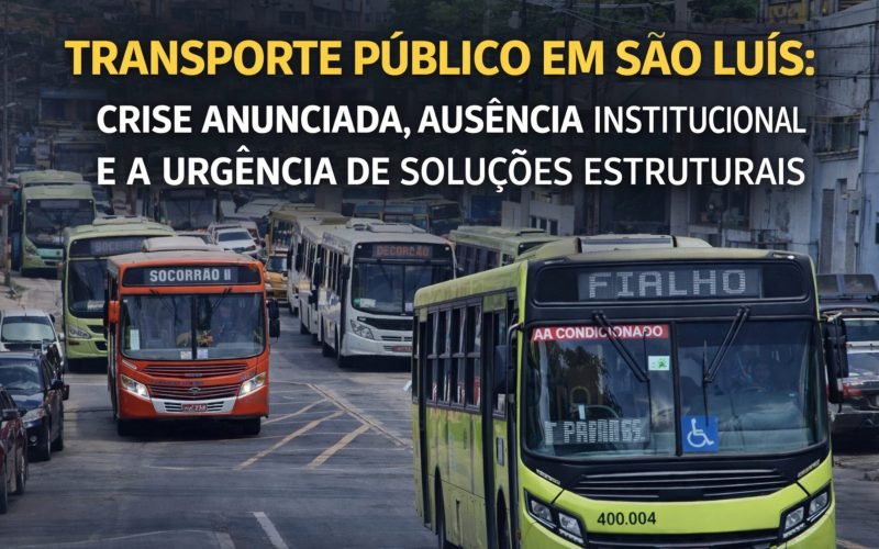 TRANSPORTE PÚBLICO EM SÃO LUÍS: CRISE ANUNCIADA, AUSÊNCIA INSTITUCIONAL E A URGÊNCIA DE SOLUÇÕES ESTRUTURAIS