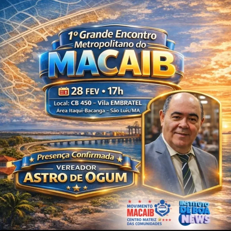 📢 POR QUE O MACAIB ALERTA E CONVOCA AS COMUNIDADES PARA O 1º GRANDE ENCONTRO METROPOLITANO DAS COMUNIDADES❓