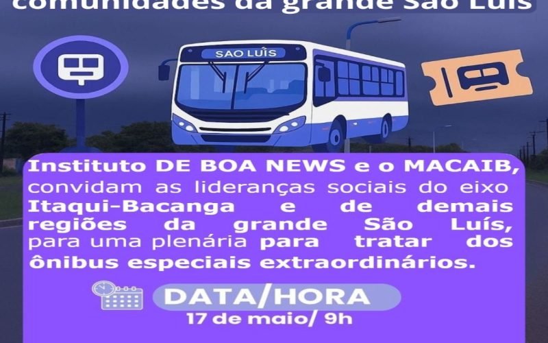 📢 CONVOCAÇÃO PARA A PLENÁRIA DAS COMUNIDADES