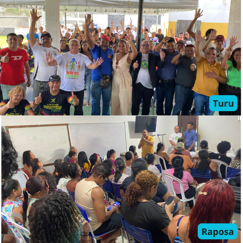 COMUNIDADES DO TURU E DA RAPOSA RECEBEM O PROJETO DE LEI MACAIB🚍
