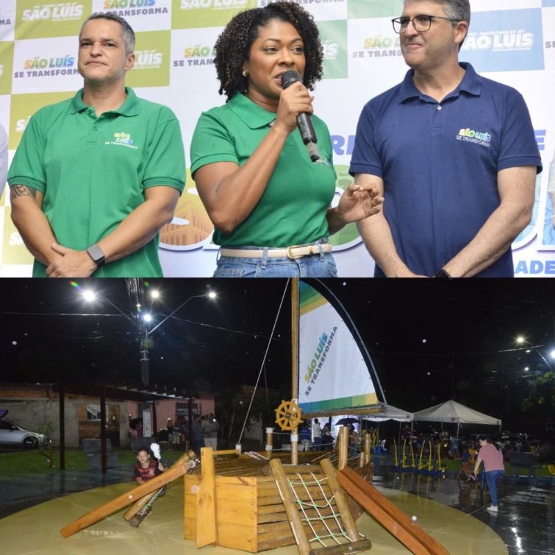PREFEITA ESMÊNIA INAUGURA PRAÇA DO TAMANCÃO E REFORÇA IMPORTÂNCIA DA REGIÃO ITAQUI-BACANGA PARA O TURISMO E AS COMUNIDADES